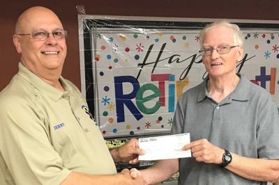 Retirement turns into Donation