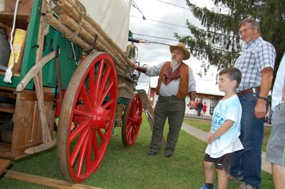 Weber wagon brings history to life