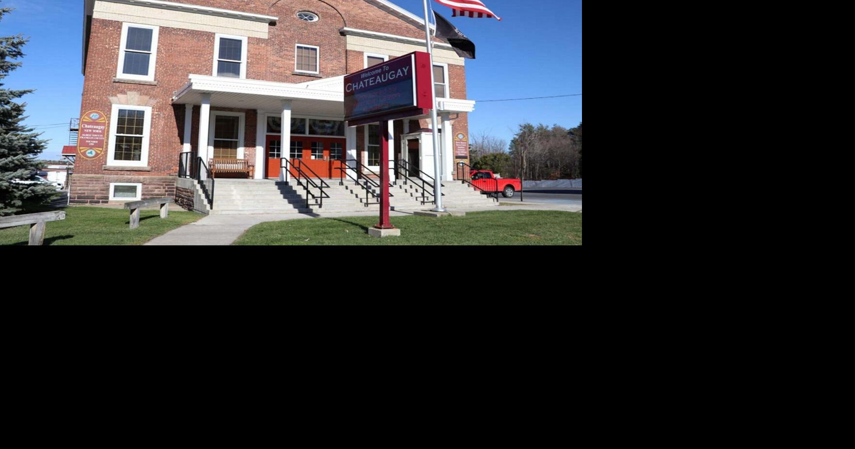 Chateaugay board allocates 10K to replace Town Hall Theater sign Top