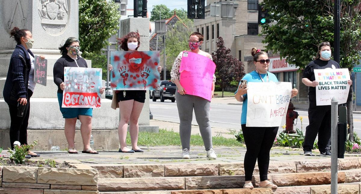 Demonstrators call for racial justice in Malone protest Top Stories