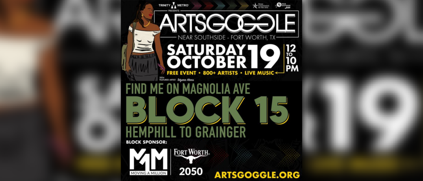 ArtsGoggle 2024 to showcase over 1,000 artists in Fort Worth North