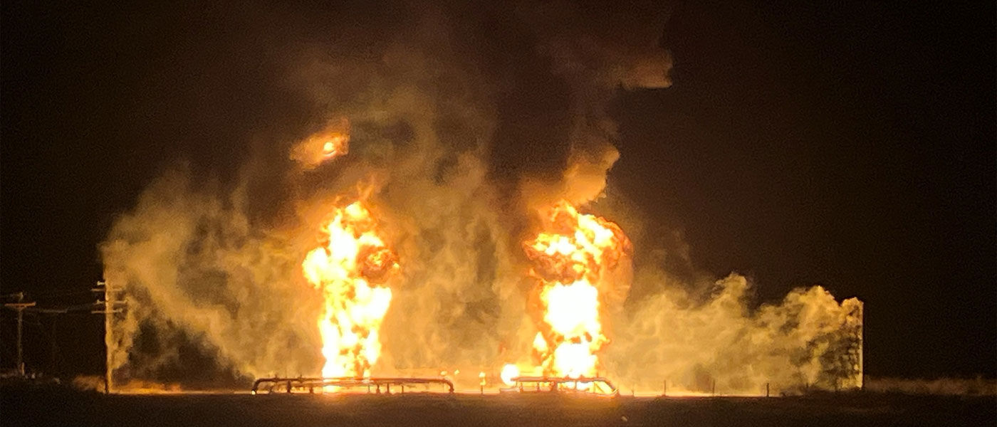 Pipeline explosion ignites fire in west Texas | West Texas ...