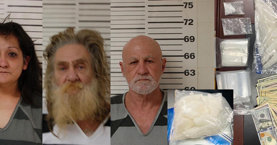 Henderson County deputies arrest three in methamphetamine bust