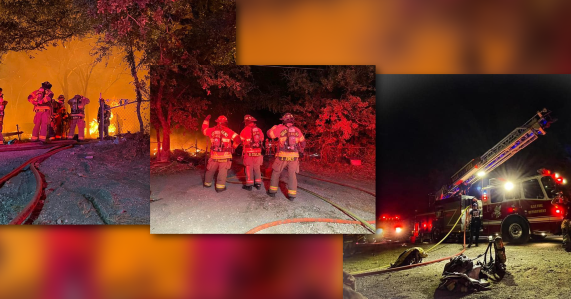 Sweltering Condition Briar-Reno firefighters battle intense blaze under sweltering ...
