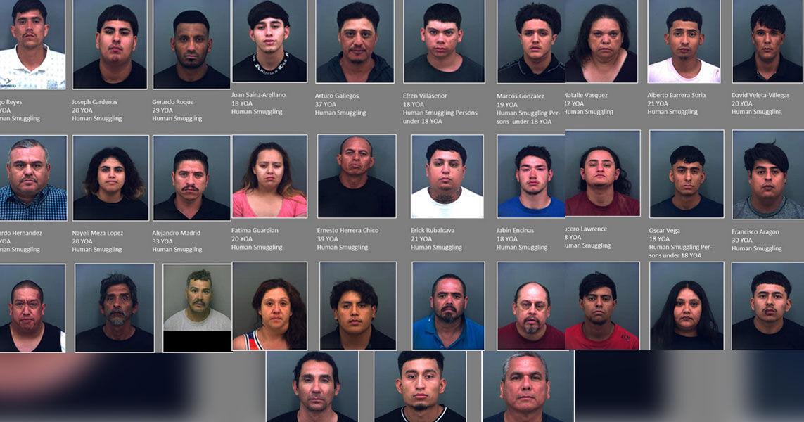 Texas authorities announce arrests for human smuggling during Operation