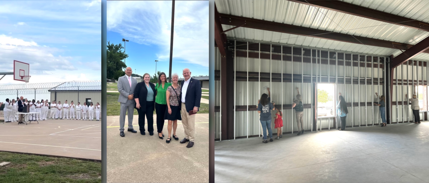 Halberg Unit New chapel construction underway at Ellen Halbert Unit | Central Texas ...