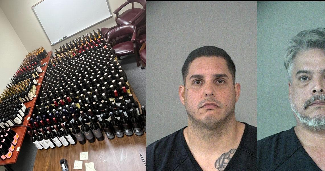 Two Texas men arrested after stealing nearly 500 bottles of wine from ...