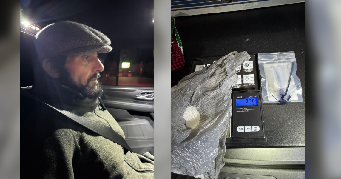 Man arrested for meth possession during traffic stop in Montgomery ...