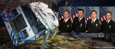 Fort Worth firefighters critically injured in crash while responding to ...