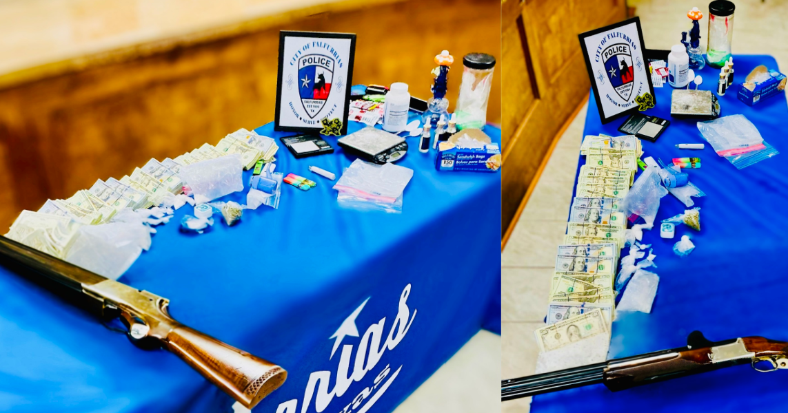 South Texas police seize drugs and stolen firearm in successful raid ...