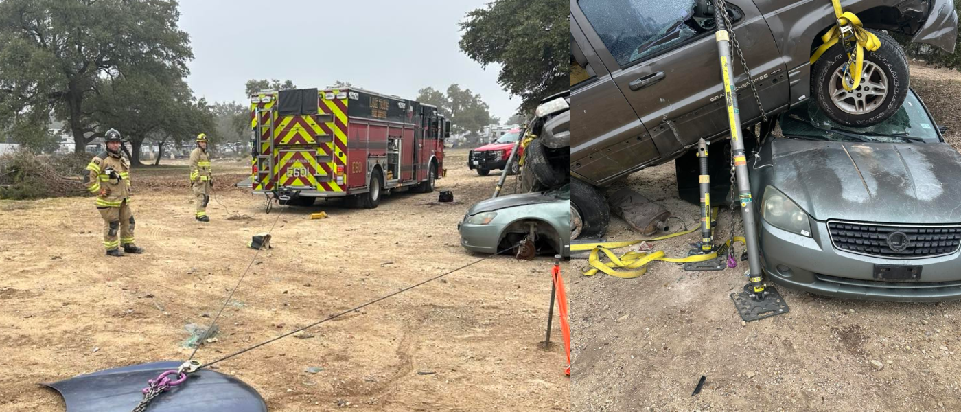 Lake Travis Fire Rescue crews enhance skills with vehicle extrication ...