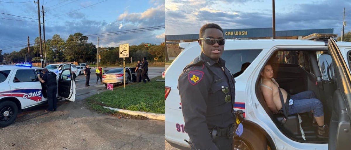 Deputies arrest suspect for DWI and resisting arrest in Harris County