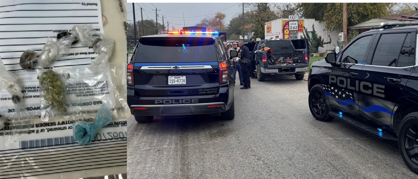 Pleasanton traffic stop leads to multiple arrests and drug charges ...