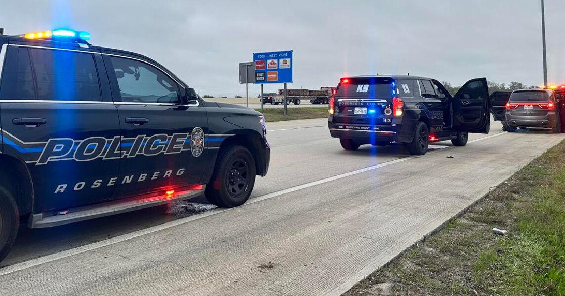 Rosenberg Police chase ends in arrests and recovery of stolen items
