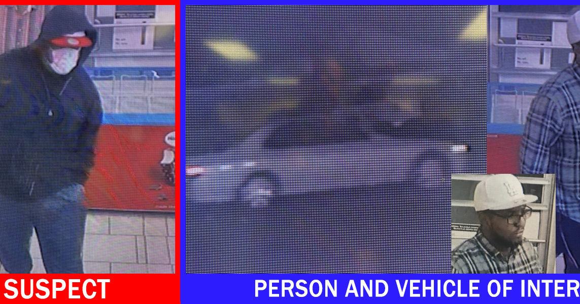 Suspect wearing surgical mask and person of interest sought in fatal ...