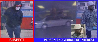 Suspect wearing surgical mask and person of interest sought in fatal ...