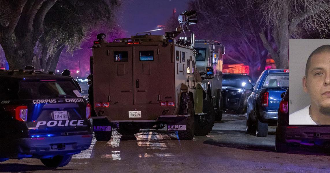 Corpus Christi police officer shot through door while attempting to ...