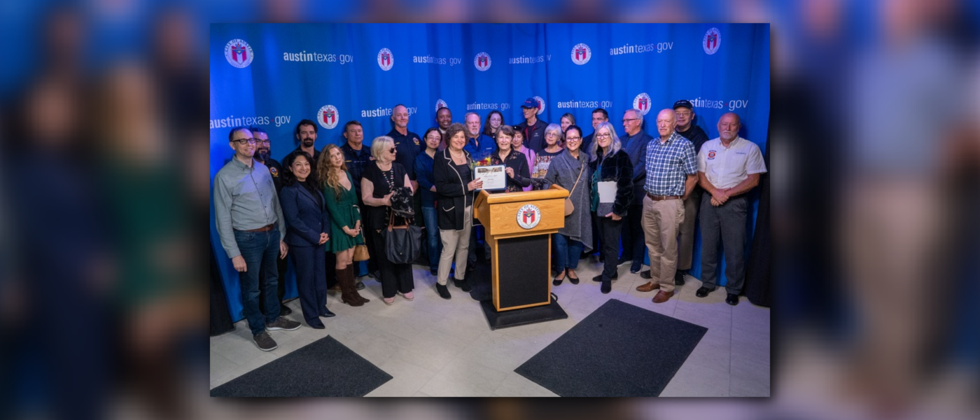 Austin Fire Department honors community leader with Distinguished ...