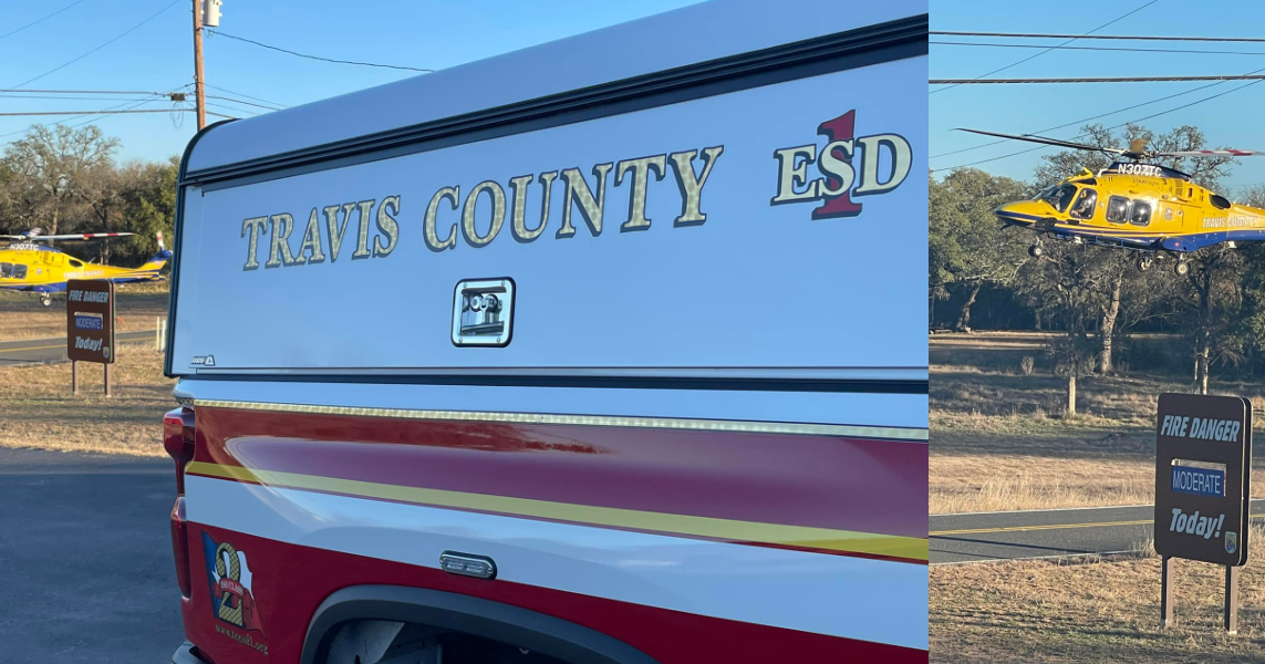Travis County paramedics call for STAR Flight in medical emergency