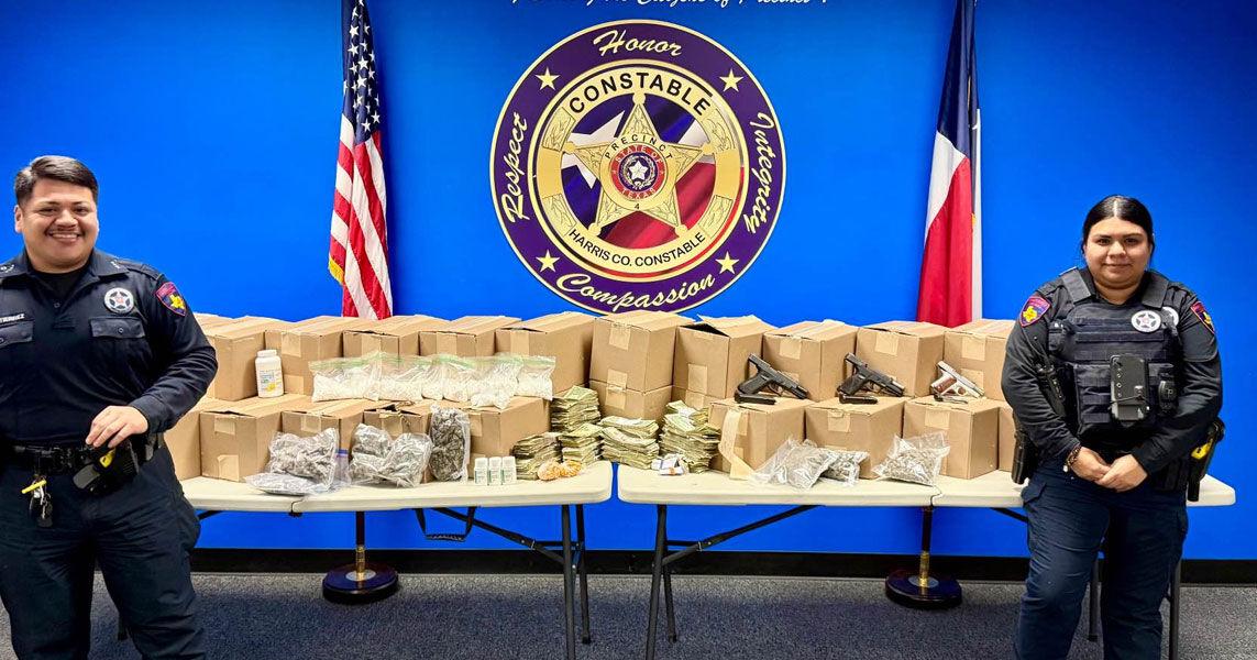 Texas traffic stop turns drug raid, leading to two arrests and large ...