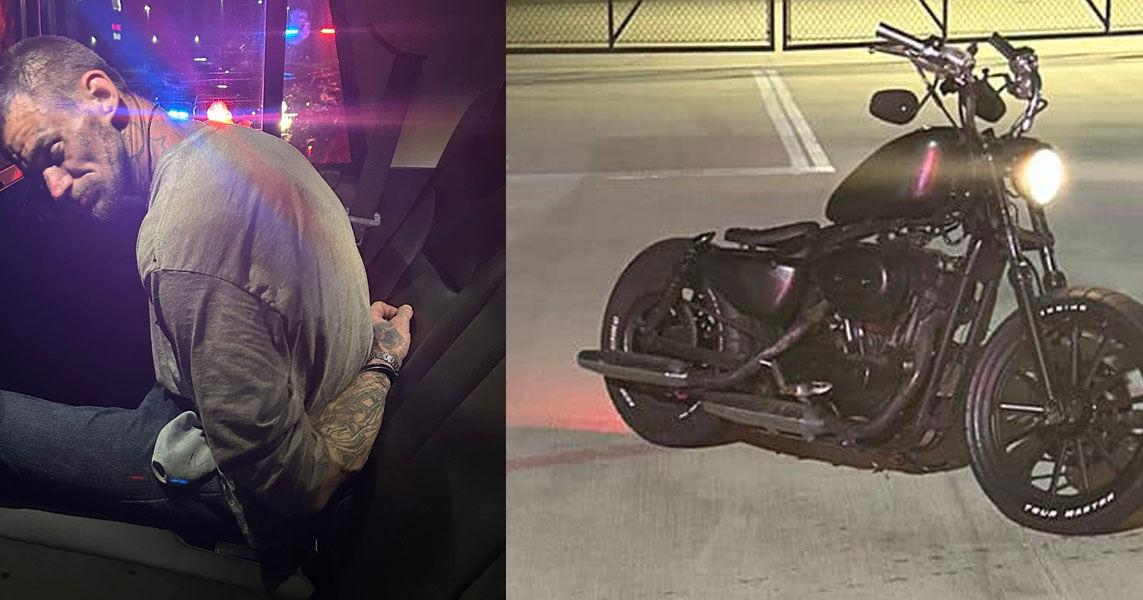 Man arrested after leading police on pursuit on stolen motorcycle in ...