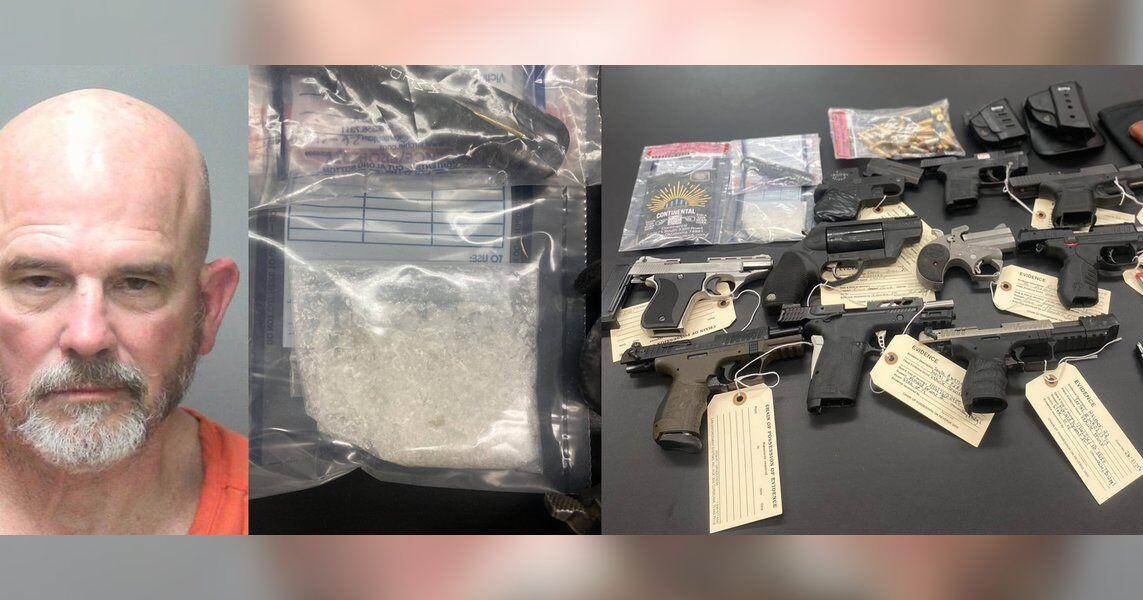 Passed out Texas driver with meth pipe in lap had 10 firearms in ...