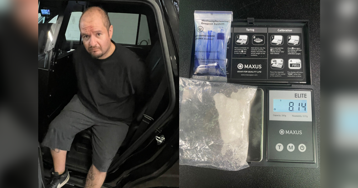 Man arrested for meth possession during traffic stop in Montgomery ...
