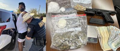 Traffic stop leads to arrest of felon and parolee with numerous ...