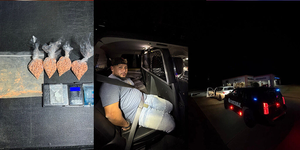 Passenger arrested for drug possession during traffic stop in ...