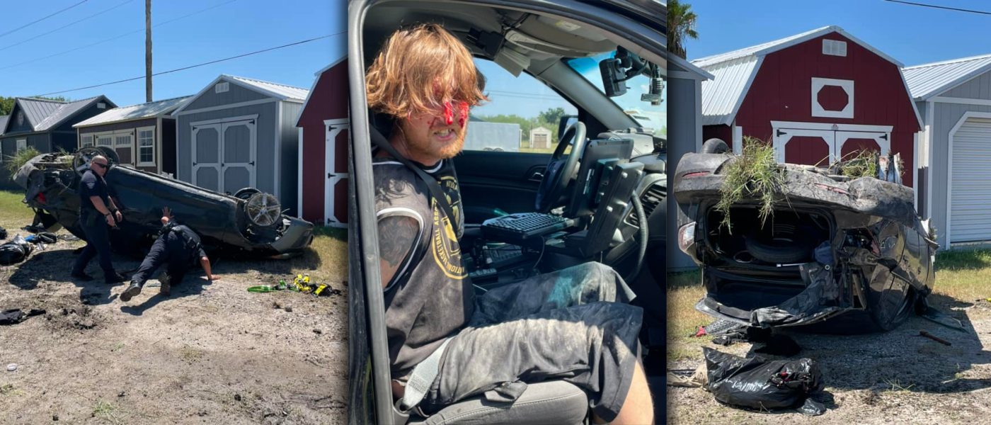 Corpus Christi suspect in robbery fled scene, had a blowout and rolled ...