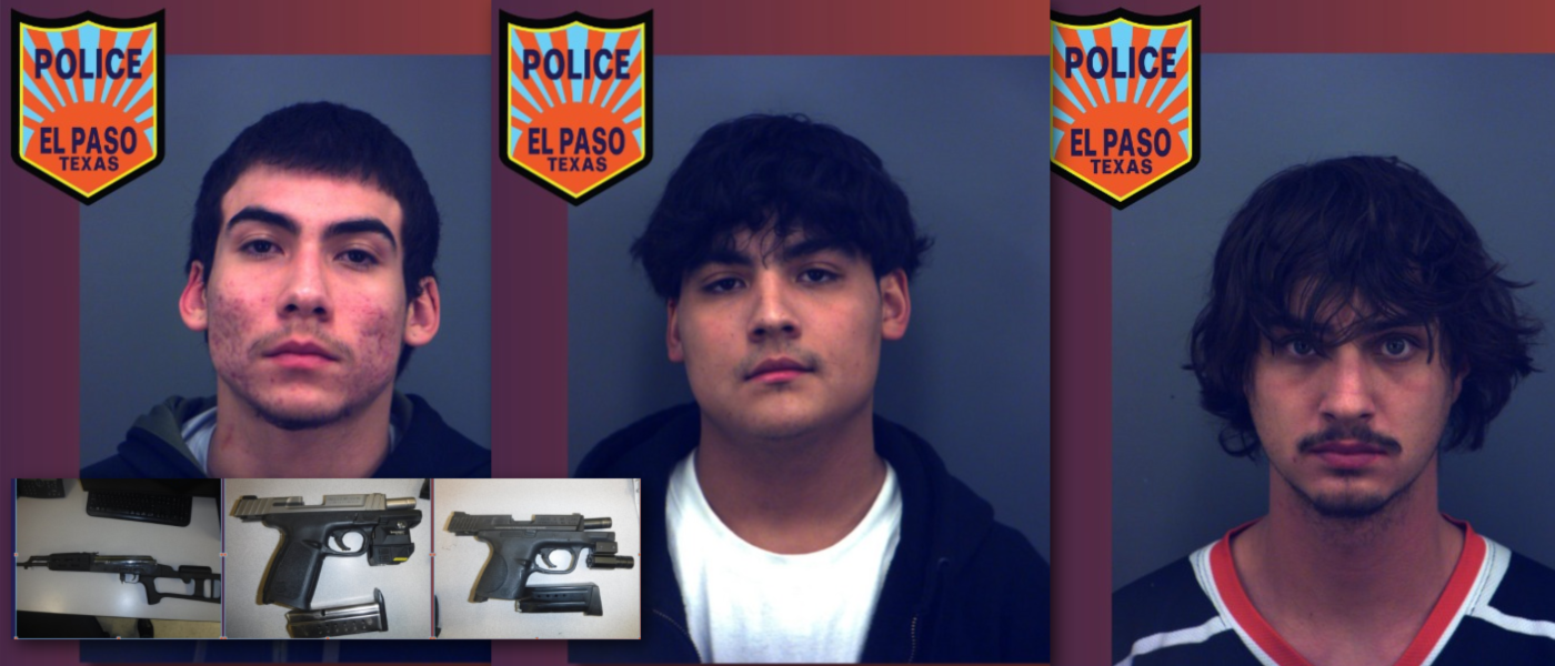 El Paso police arrest three after shots fired at officers | West Texas ...