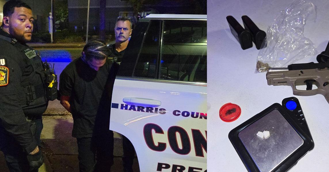 Suspect arrested on multiple charges after traffic stop in Harris ...