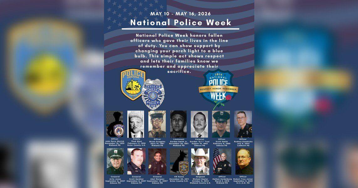National Police Week honors fallen law enforcement officers