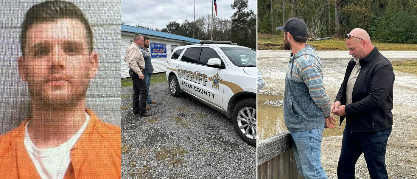Jasper County fugitive arrested on child assault warrant | Upper Gulf ...