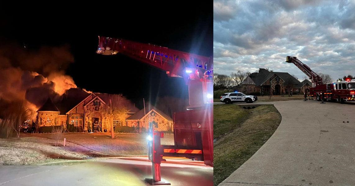 Firefighters battle early morning blaze in Forney area | Kaufman County ...