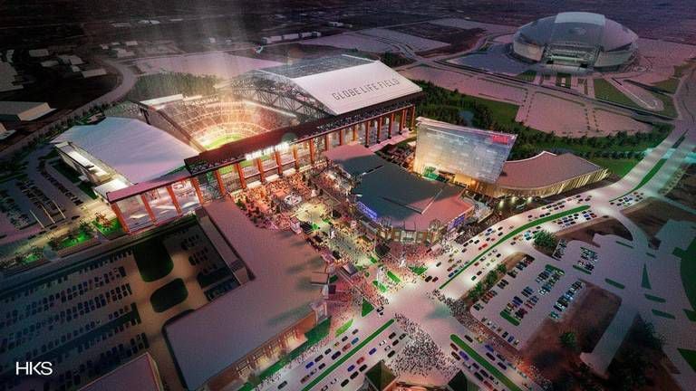 Globe Life Park Conversion Plans Unveiled