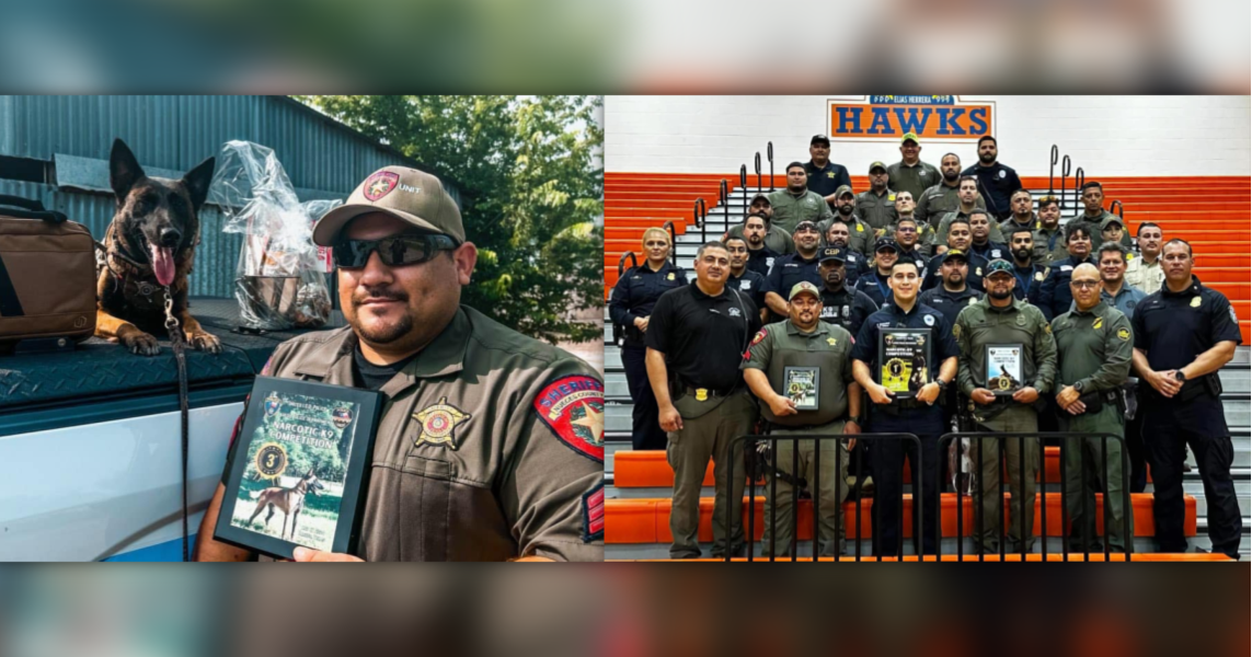 Nueces County Sheriff's Office secures third place in K9 competition