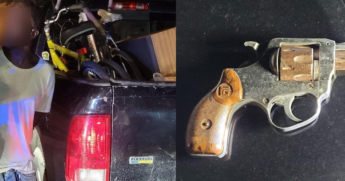 Felon arrested for unlawful possession of firearm during traffic stop ...