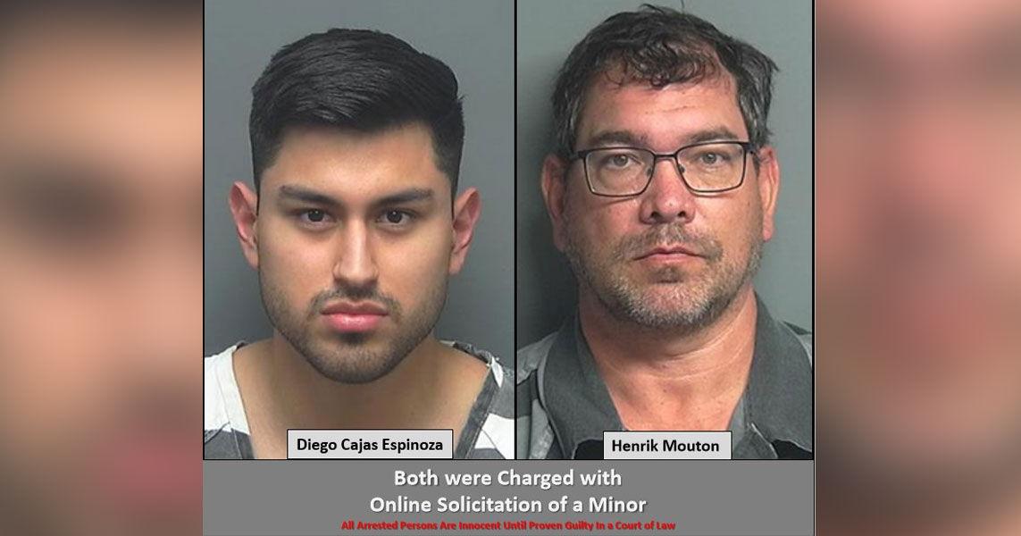 Two men arrested for online solicitation of a minor | Upper Gulf Coast ...