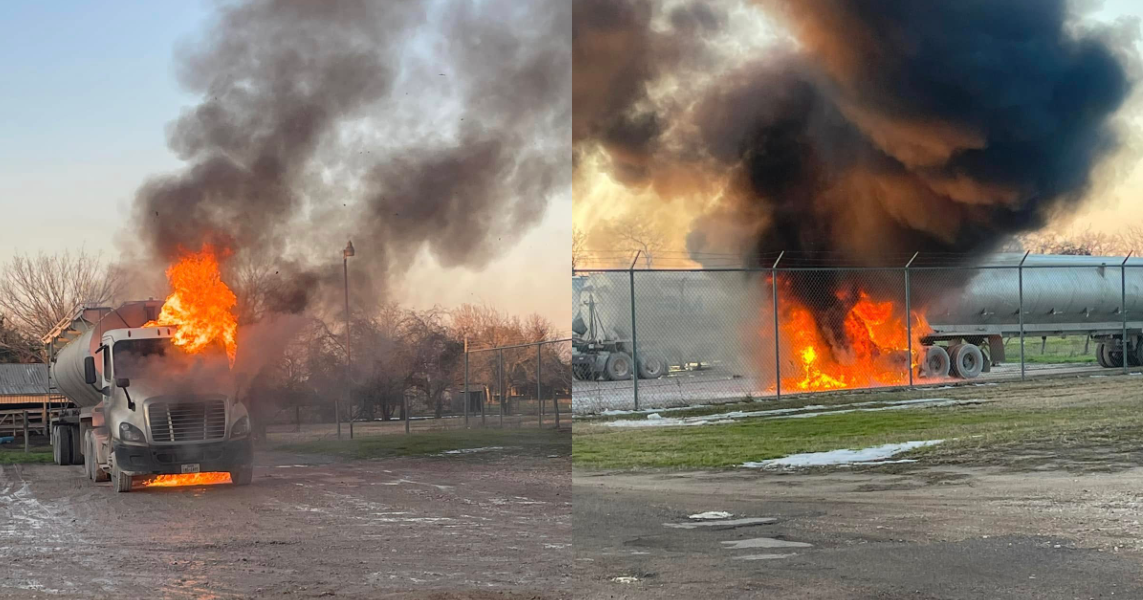 Semi truck fire at Cal Maine in Texas extinguished, no injuries ...