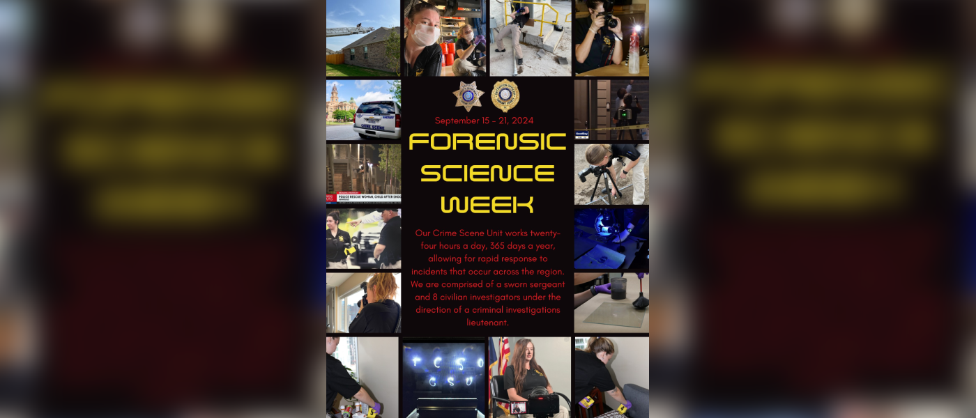 Crime Scene Investigators honored during National Forensic Science Week ...