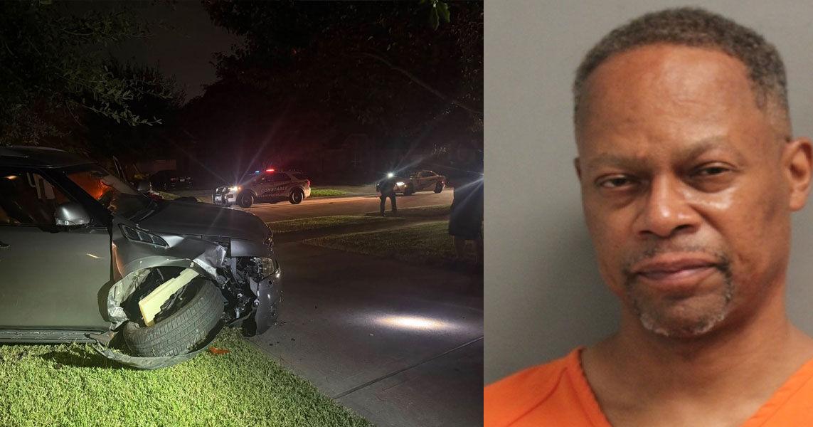 Intoxicated driver arrested after crashing into light pole in Harris ...