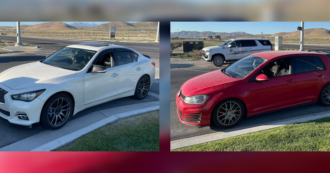 Two vehicles impounded and arrests made after alleged speed racing in