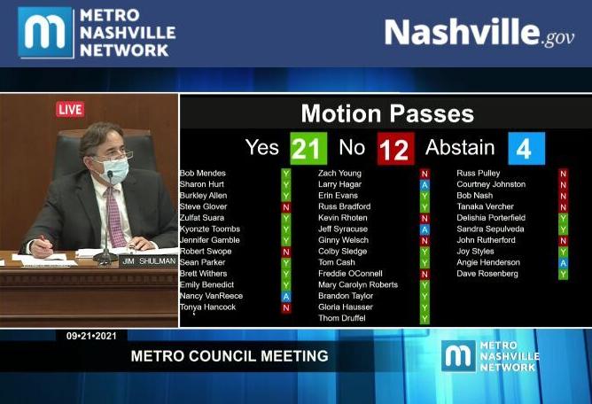 Mask Mandate Vote