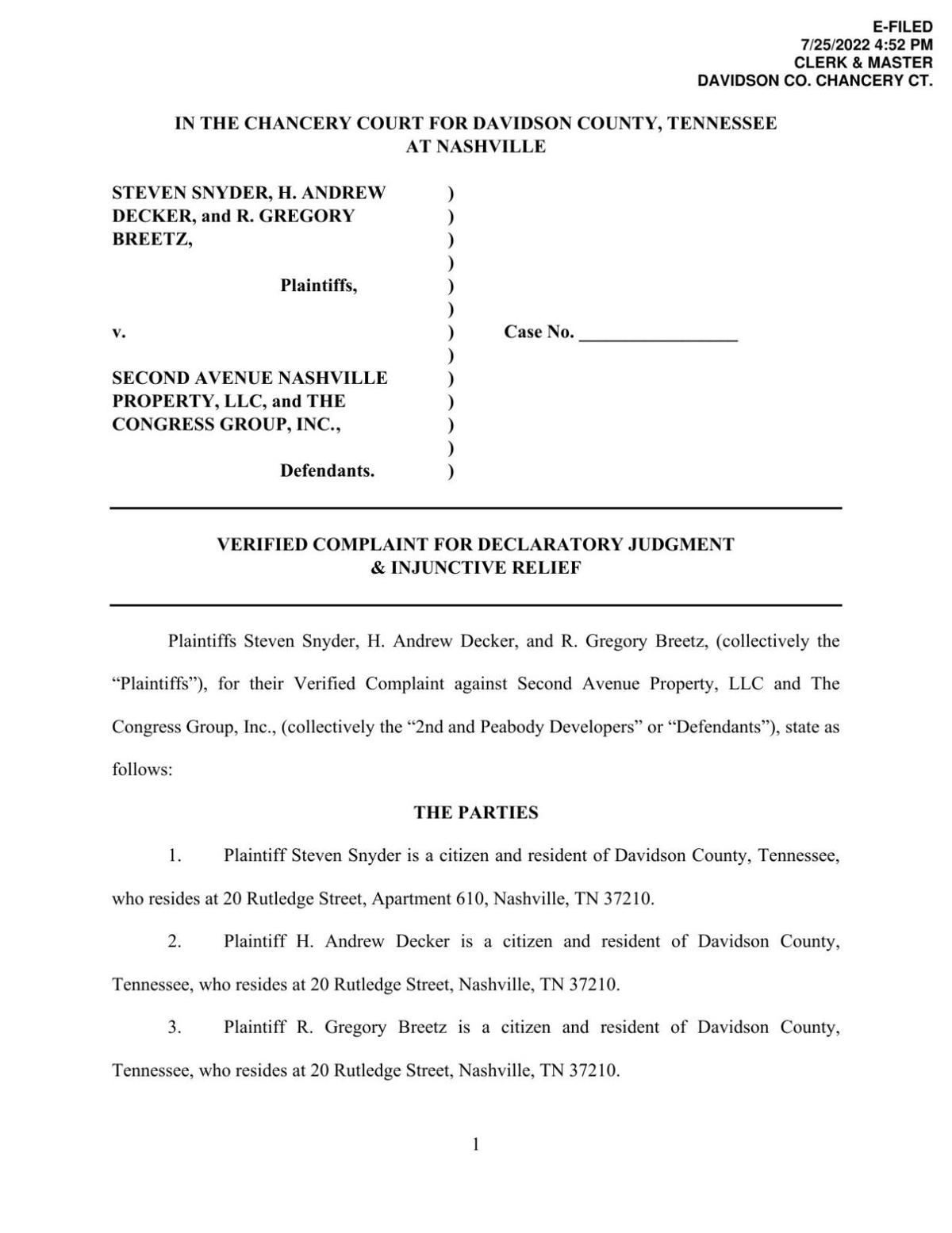 Lawsuit