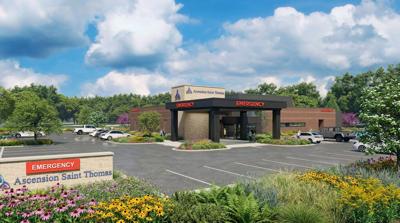 Ascension Saint Thomas Mt. Juliet rendering