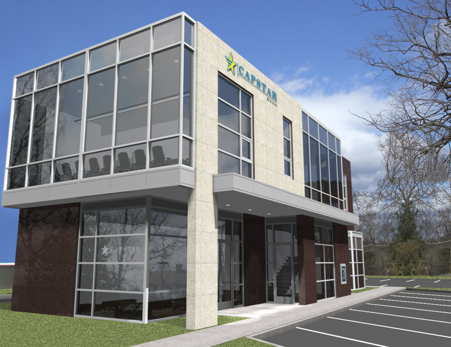 Startup bank has deals for two branches Home