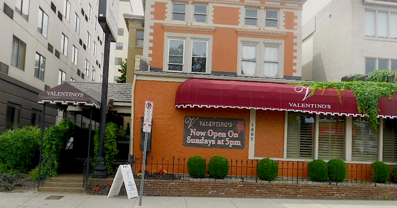 Valentino's ristorante top