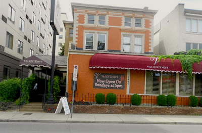 Valentino's ristorante top