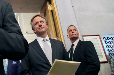 Haslam uses private email on the job